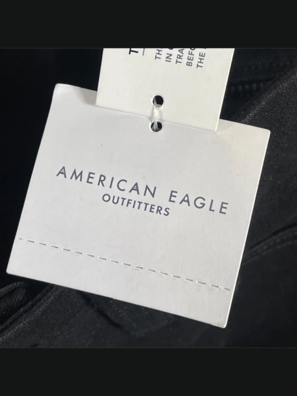 NEW American Eagle Outfitters Jeans Womens 28 6 black denim skinny preppy casual - Picture 5 of 11